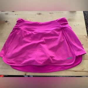 Neon pink golf/tennis skirt